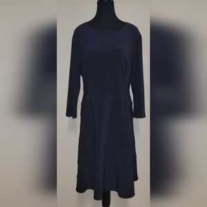 TOMMY HILFIGER Navy bodycon dress